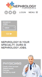 Mobile Screenshot of nephrologymarketplace.com